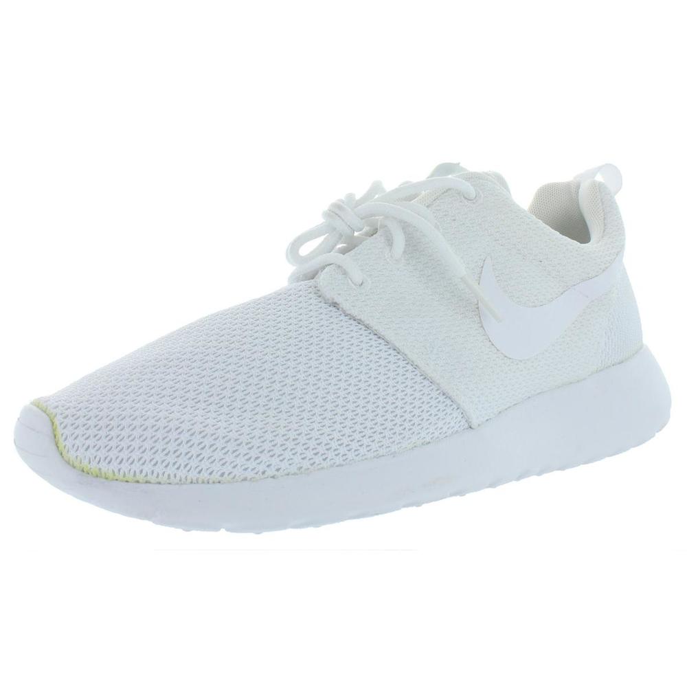 Nike Mens Roshe One White Mesh Running  Cross Training Shoes Sneakers NWT
